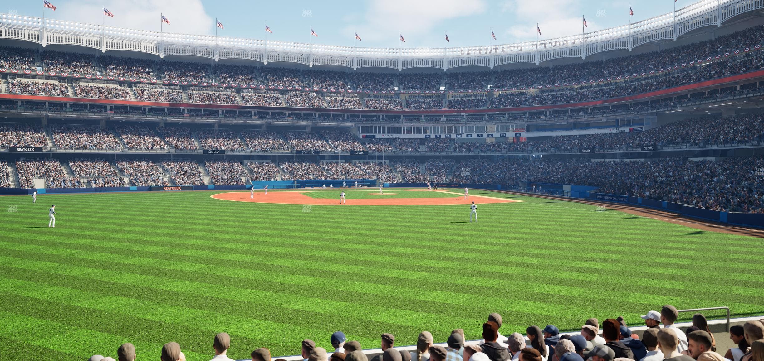 Yankee Stadium - Section Field Level 136 Seat View