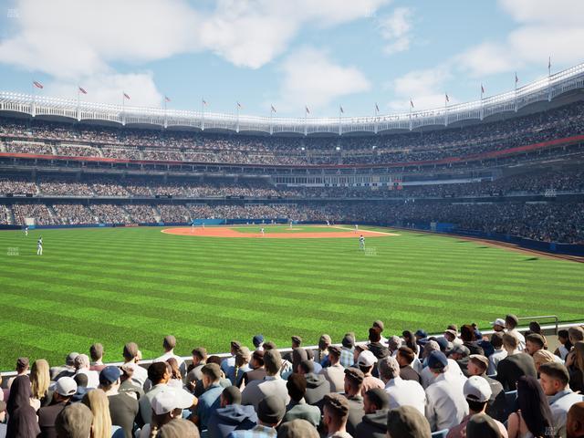 Yankee Stadium - Section Field Level 136 Seat View