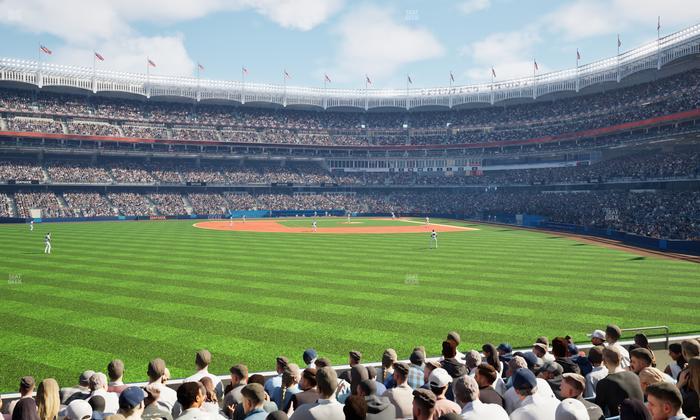 Yankee Stadium - Section Field Level 136 Seat View