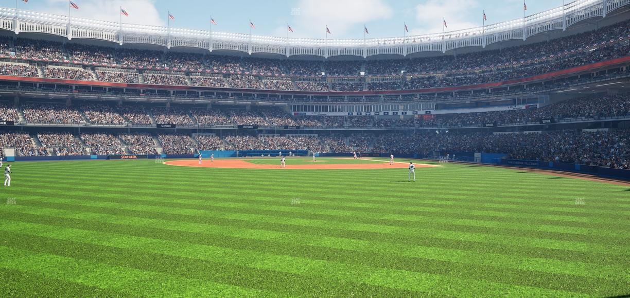 Yankee Stadium - Section Field Level 136 Seat View