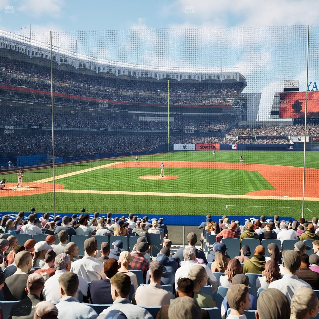 Yankee Stadium - Section Field Mvp 116 Seat View