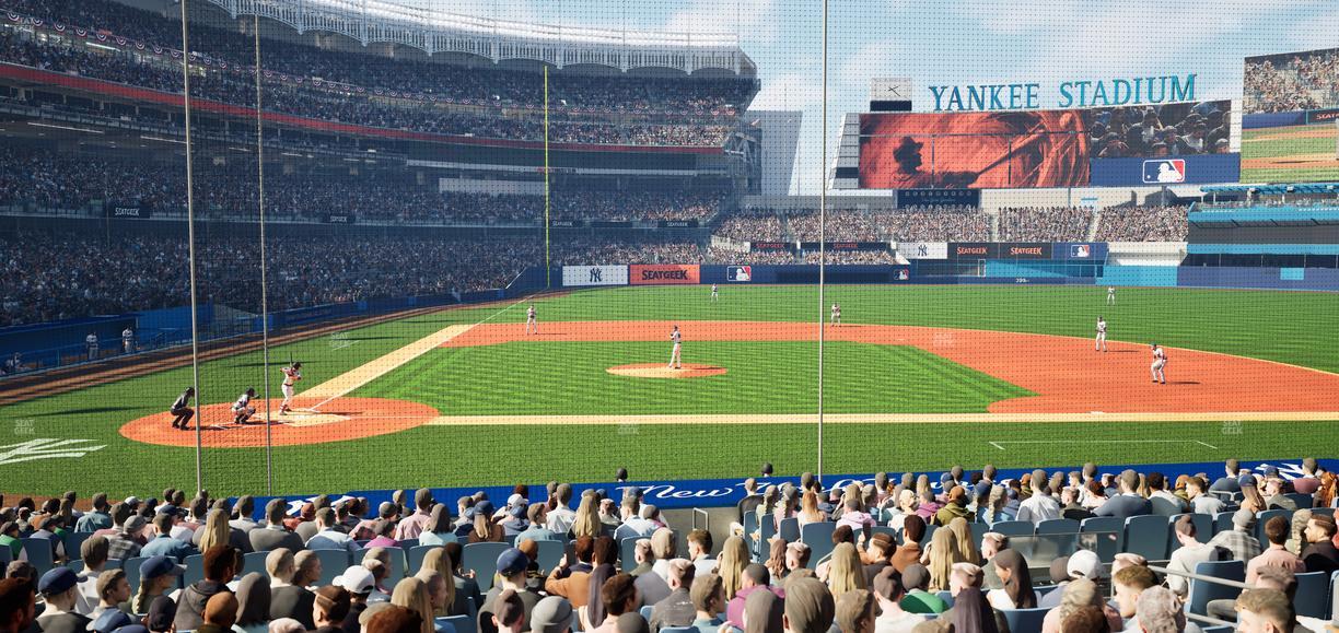 Yankee Stadium - Section Field Mvp 117 A Seat View