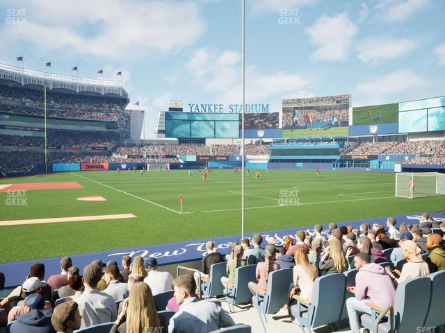 Yankee Stadium - Section Field Mvp 117 A Seat View