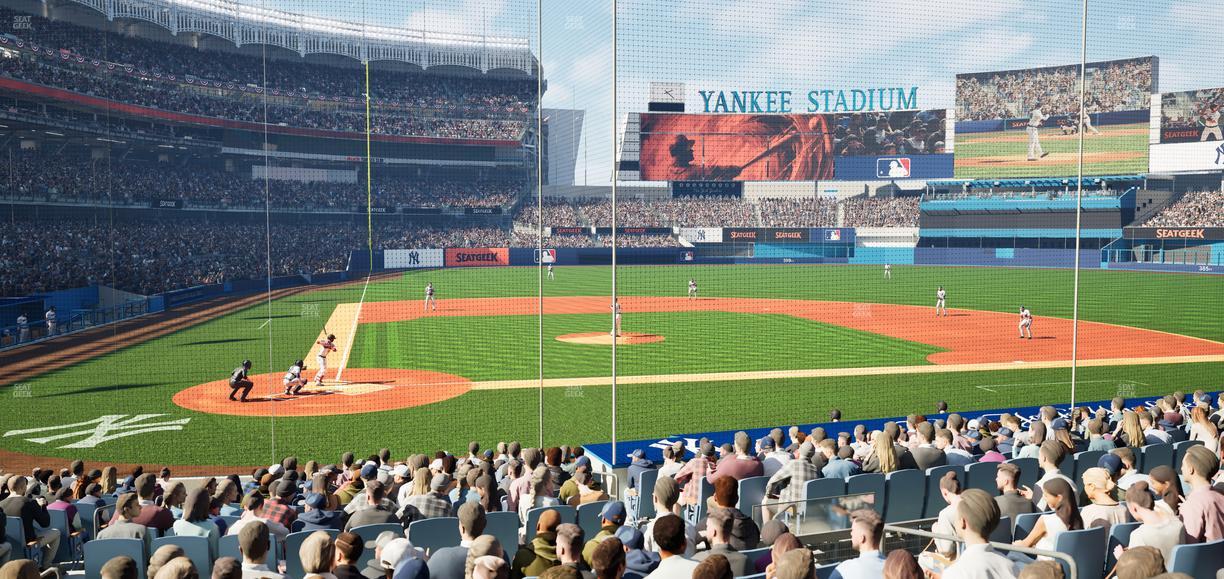 Yankee Stadium - Section Field Mvp 117 B Seat View