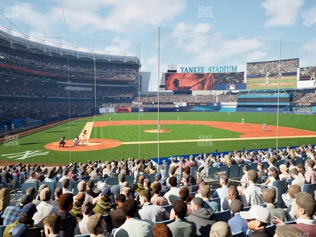 Yankee Stadium - Section Field Mvp 117 B Seat View