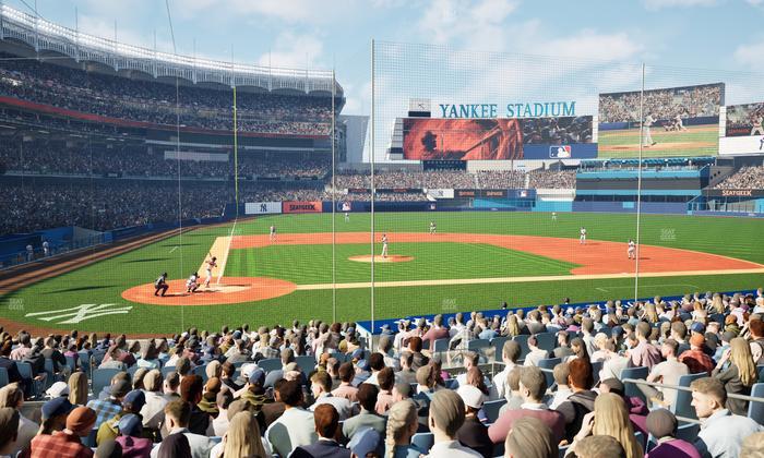 Yankee Stadium - Section Field Mvp 117 B Seat View