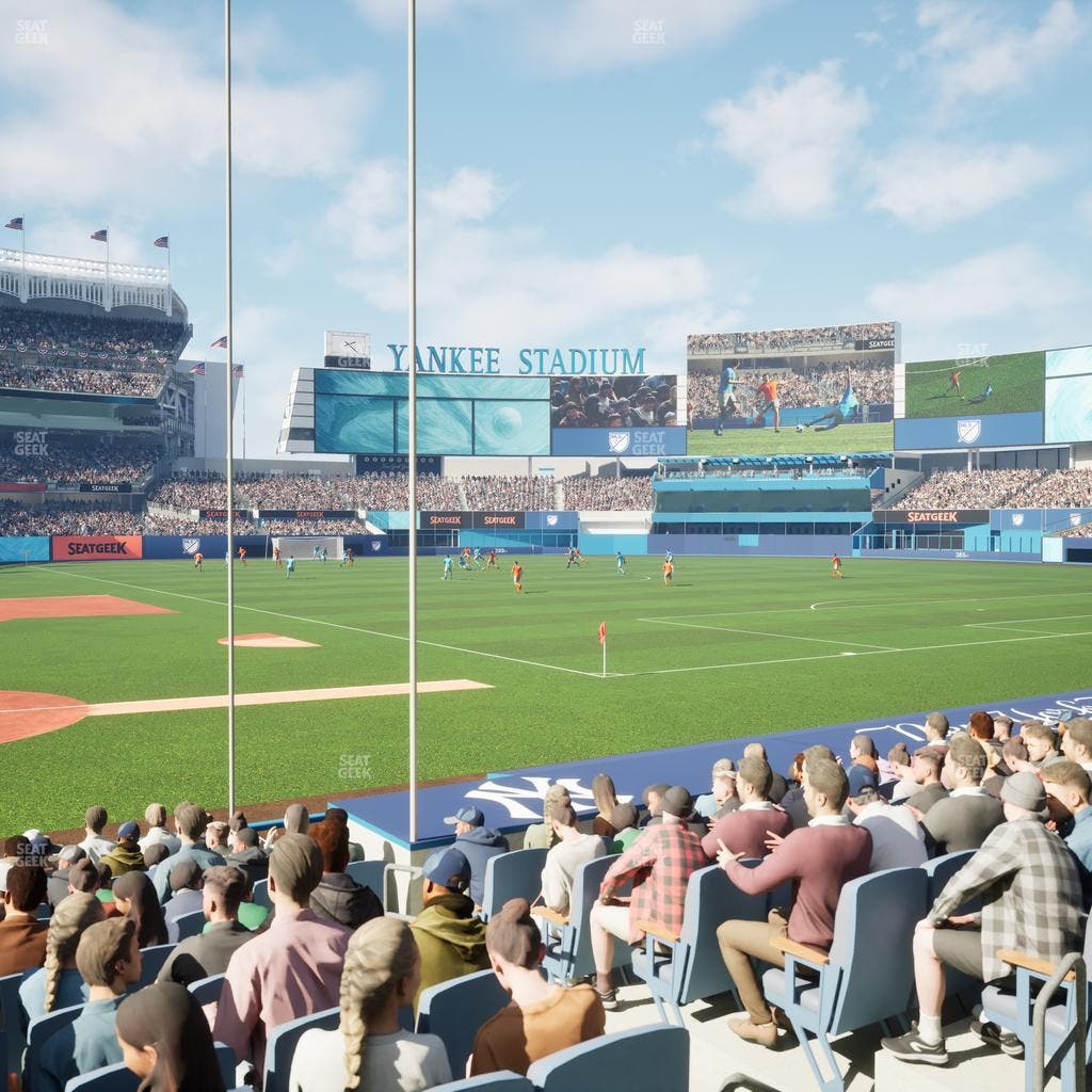 Yankee Stadium - Section Field Mvp 117 B Seat View