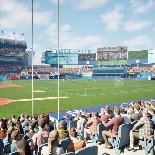 Yankee Stadium - Section Field Mvp 117 B Seat View