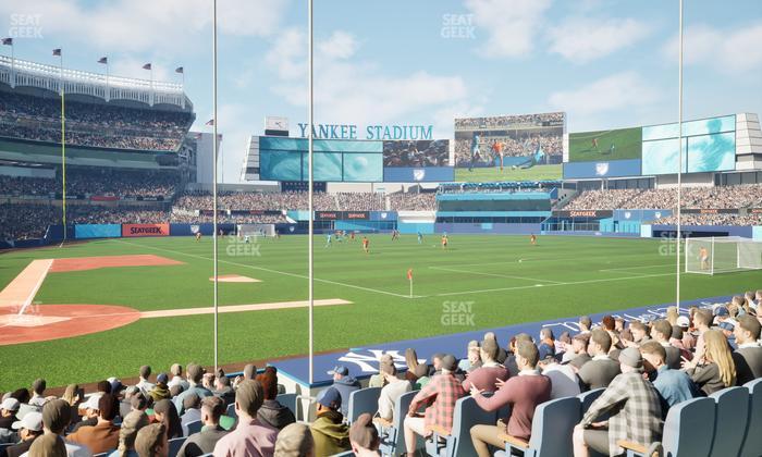 Yankee Stadium - Section Field Mvp 117 B Seat View