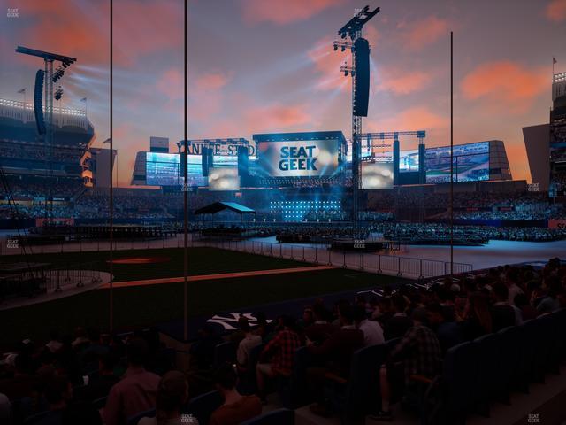 Yankee Stadium - Section Field Mvp 117 B Seat View Yankee Stadium - Section Field Mvp 117 B Seat View
