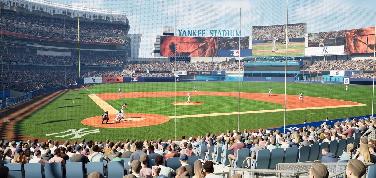 Yankee Stadium - Section Field Mvp 118 Seat View