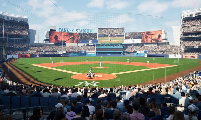 Yankee Stadium - Section Field Mvp 120 A Seat View