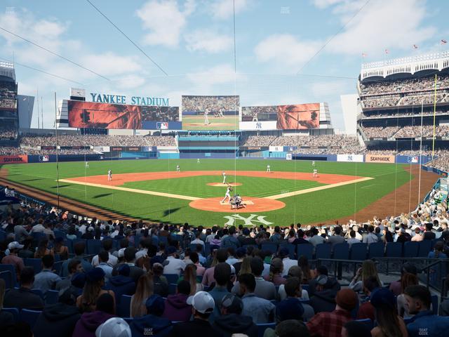 Yankee Stadium - Section Field Mvp 120 B Seat View