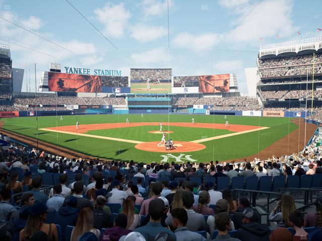Yankee Stadium - Section Field Mvp 120 B Seat View
