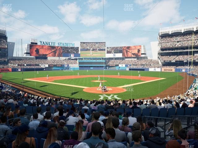 Yankee Stadium - Section Field Mvp 120 B Seat View