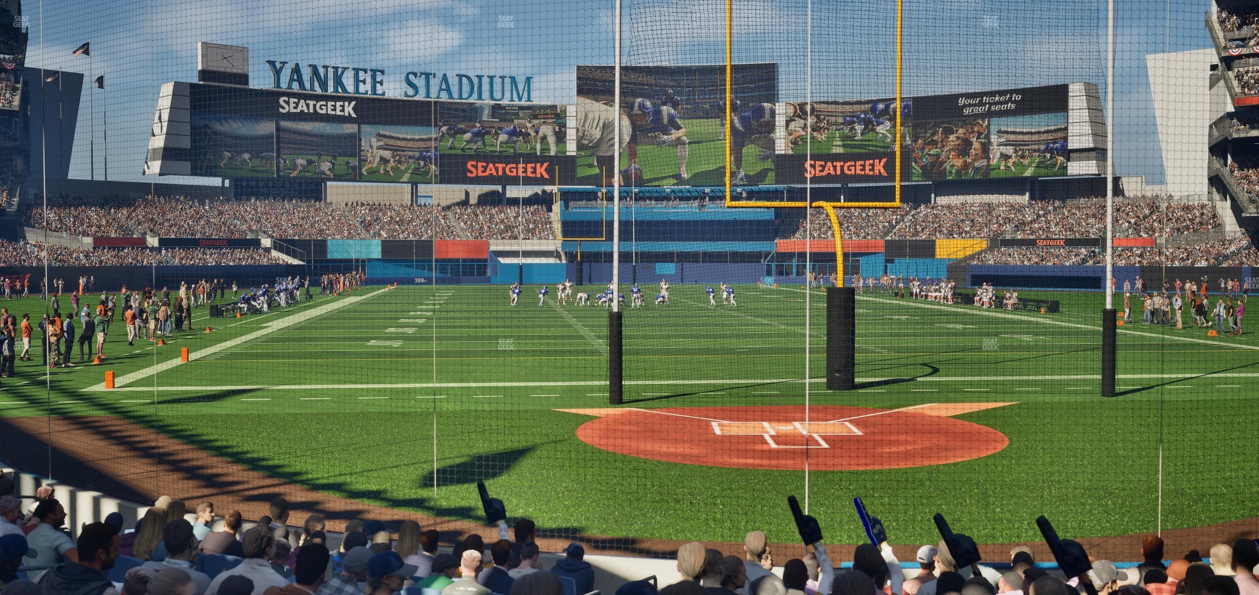 Yankee Stadium - Section Field Mvp 120 B Seat View