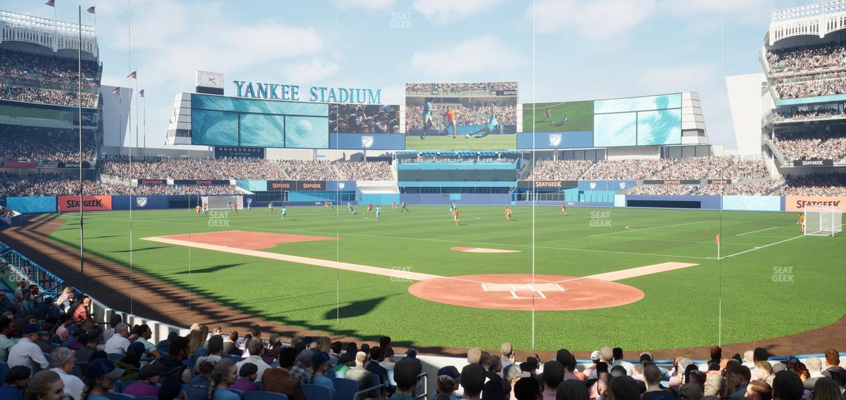 Yankee Stadium - Section Field Mvp 120 B Seat View