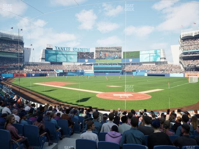 Yankee Stadium - Section Field Mvp 120 B Seat View