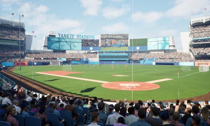 Yankee Stadium - Section Field Mvp 120 B Seat View