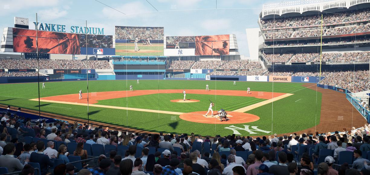 Yankee Stadium - Section Field Mvp 121 A Seat View