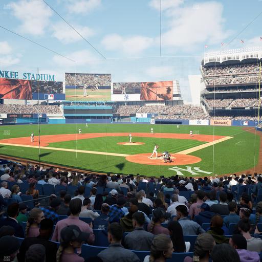 Yankee Stadium - Section Field Mvp 121 A Seat View