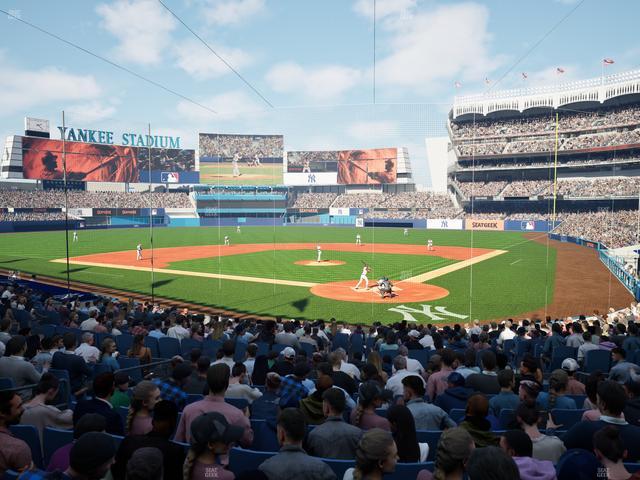 Yankee Stadium - Section Field Mvp 121 A Seat View