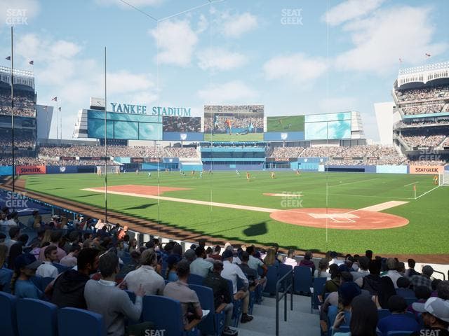Yankee Stadium - Section Field Mvp 121 A Seat View