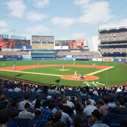 Yankee Stadium - Section Field Mvp 121 A Seat View