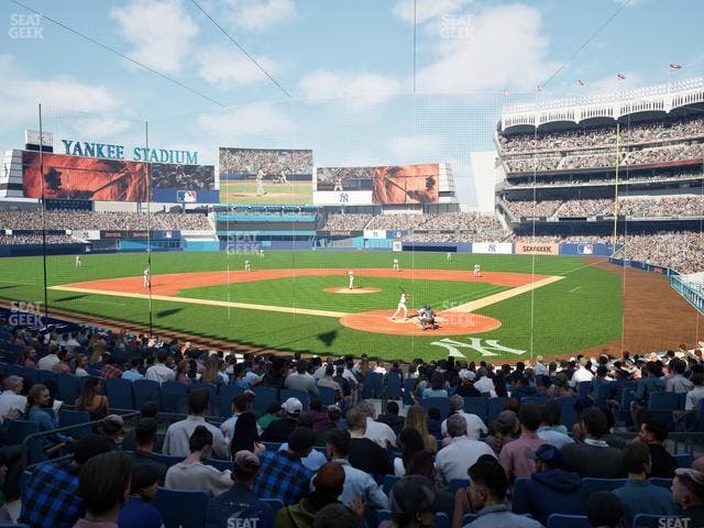 Yankee Stadium - Section Field Mvp 121 A Seat View