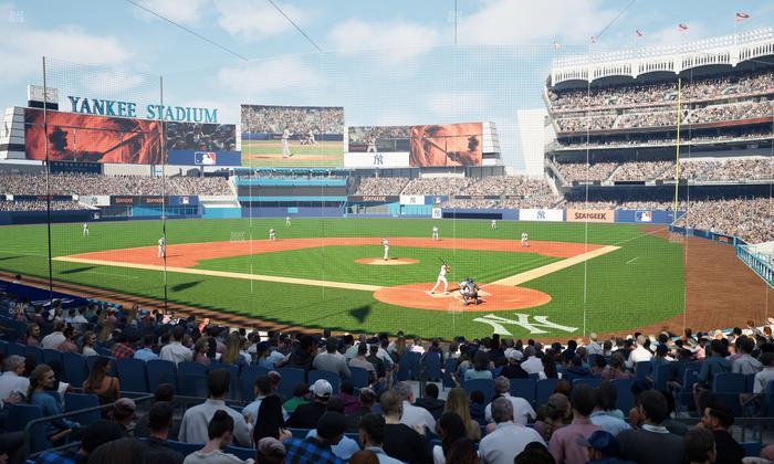 Yankee Stadium - Section Field Mvp 121 A Seat View