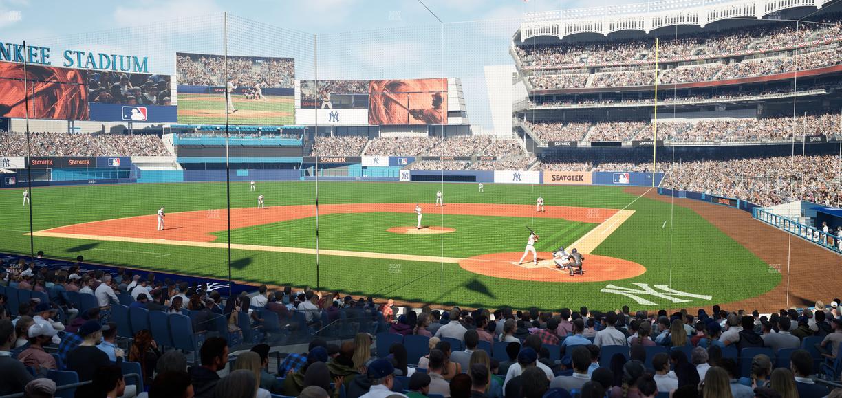 Yankee Stadium - Section Field Mvp 121 B Seat View