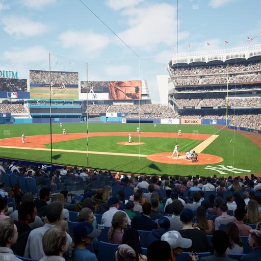 Yankee Stadium - Section Field Mvp 121 B Seat View