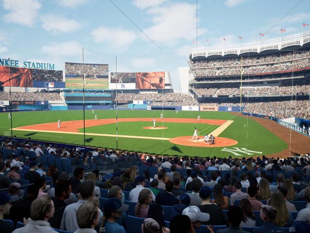 Yankee Stadium - Section Field Mvp 121 B Seat View