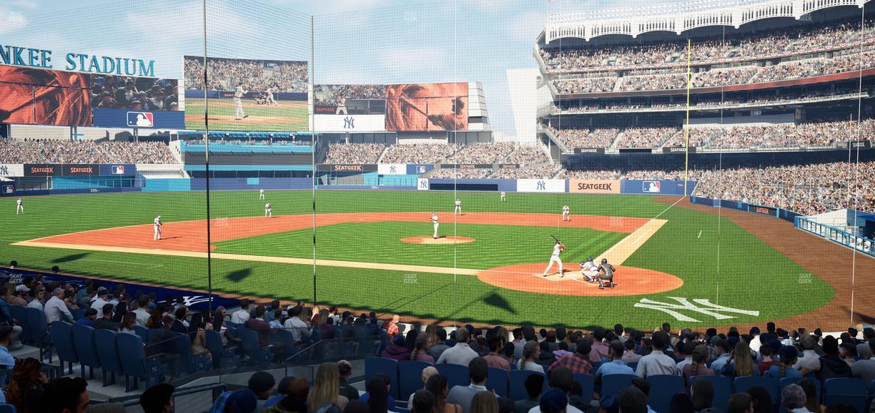 Yankee Stadium - Section Field Mvp 121 B Seat View
