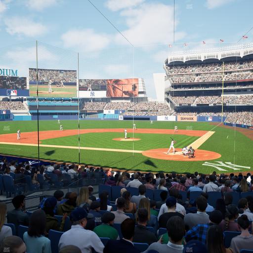 Yankee Stadium - Section Field Mvp 121 B Seat View