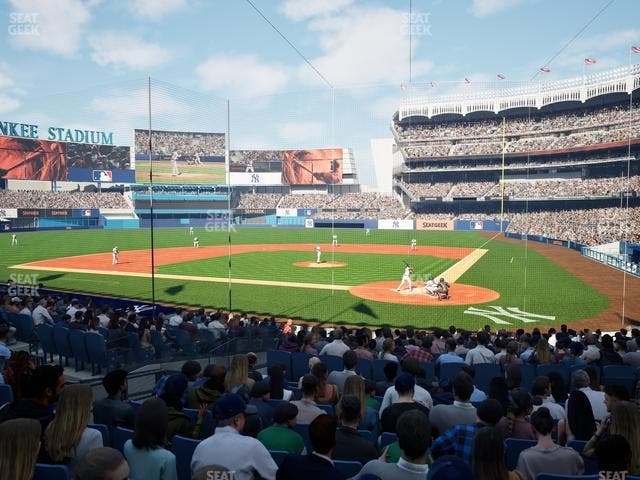Yankee Stadium - Section Field Mvp 121 B Seat View