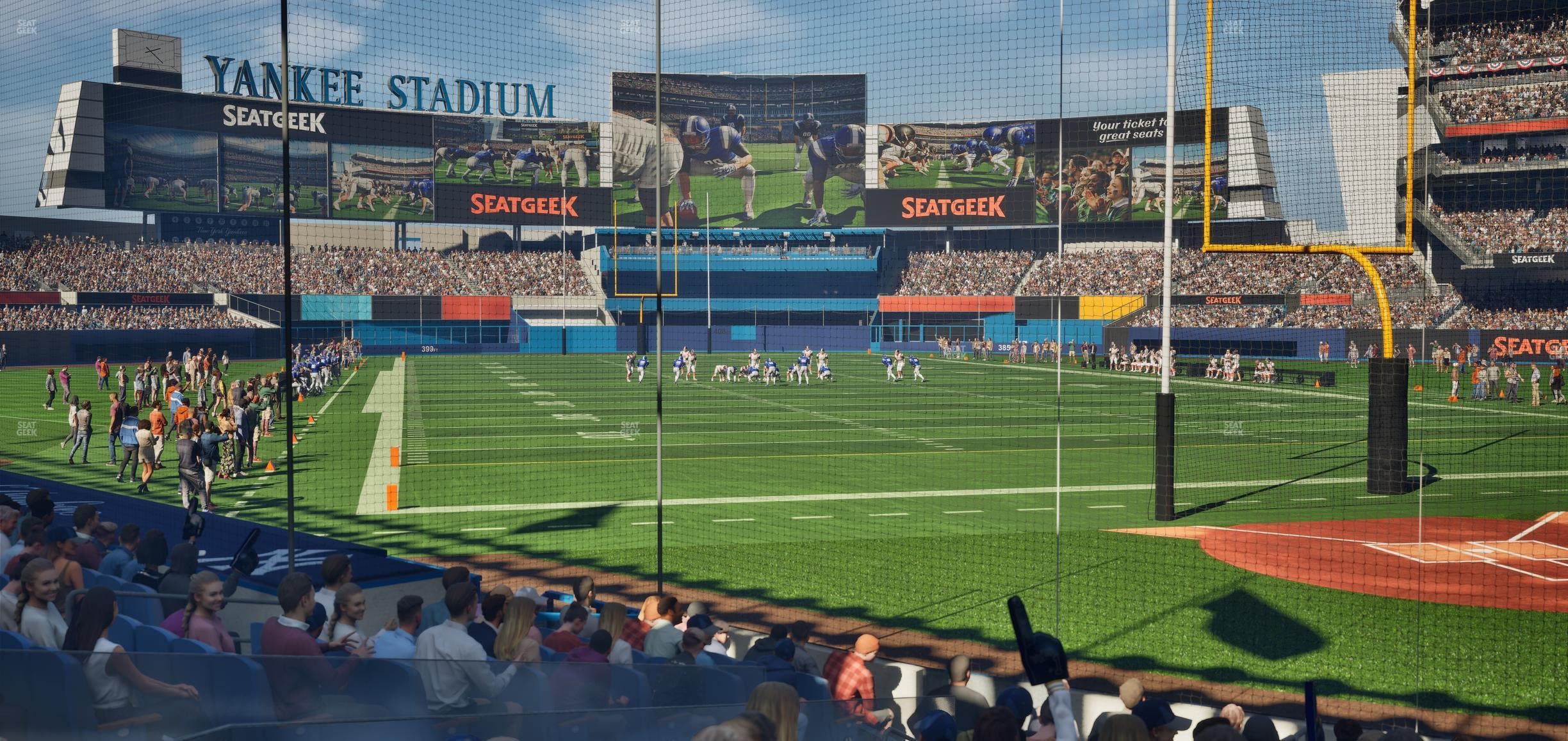 Yankee Stadium - Section Field Mvp 121 B Seat View