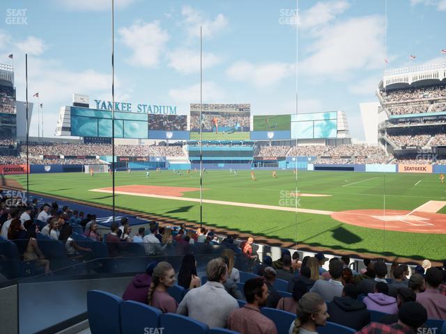 Yankee Stadium - Section Field Mvp 121 B Seat View