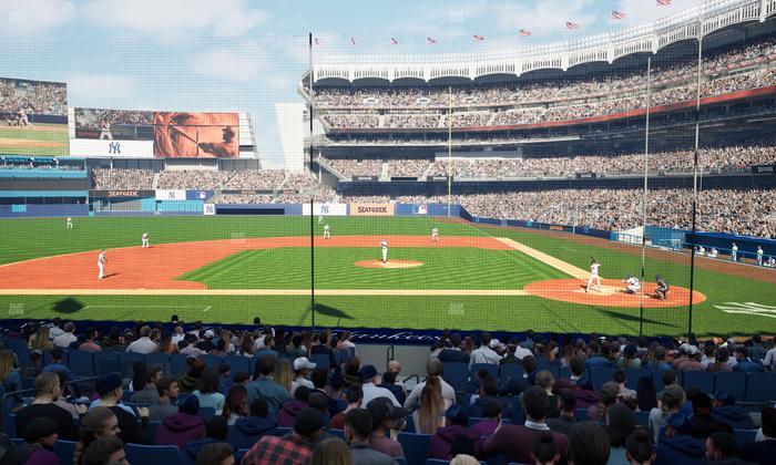 Yankee Stadium - Section Field Mvp 123 Seat View