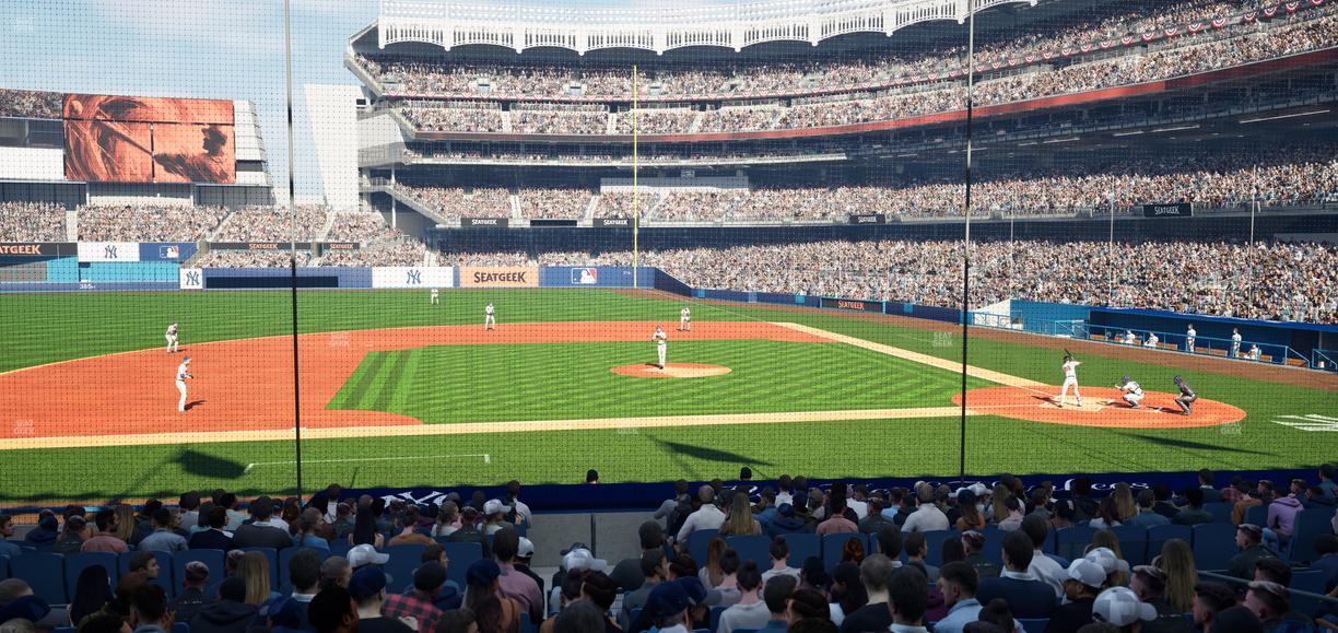 Yankee Stadium - Section Field Mvp 124 Seat View