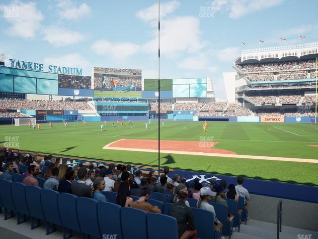 Yankee Stadium - Section Field Mvp 124 Seat View