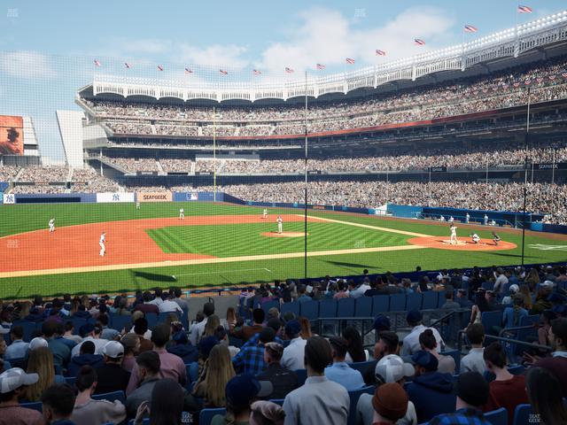 Yankee Stadium - Section Field Mvp 125 Seat View