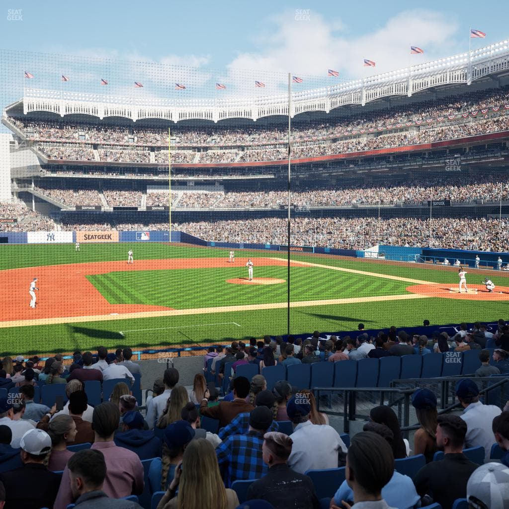Yankee Stadium - Section Field Mvp 125 Seat View