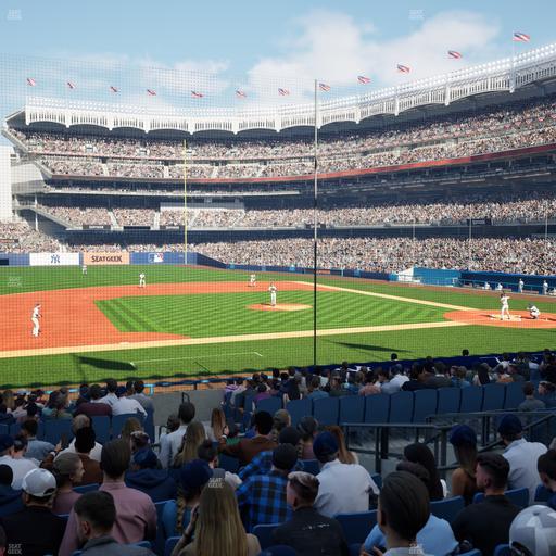 Yankee Stadium - Section Field Mvp 125 Seat View