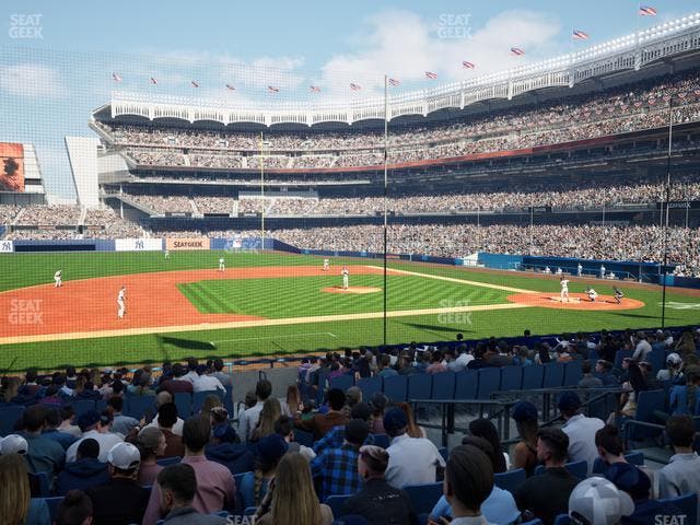 Yankee Stadium - Section Field Mvp 125 Seat View
