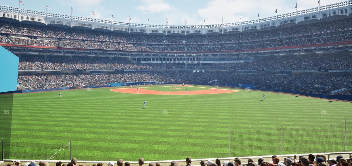 Yankee Stadium - Section Freshdirect Terrace Seat View