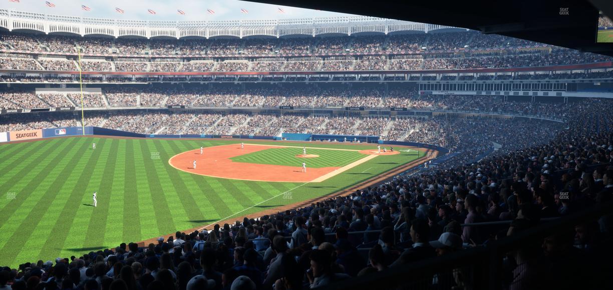 Yankee Stadium - Section Ga Sro Seat View