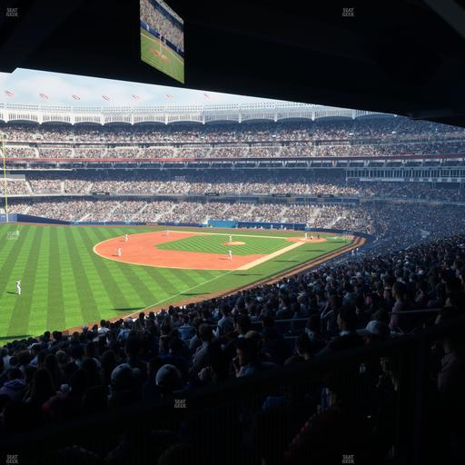 Yankee Stadium - Section Ga Sro Seat View