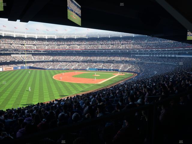 Yankee Stadium - Section Ga Sro Seat View