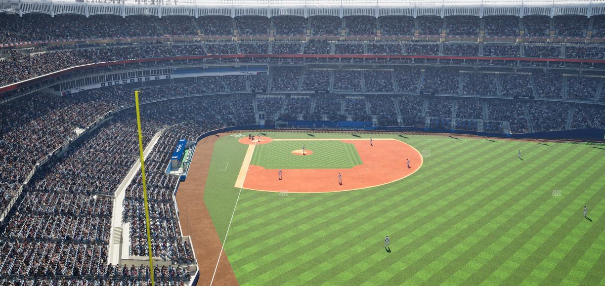 Yankee Stadium - Section Grandstand Level 406 Seat View